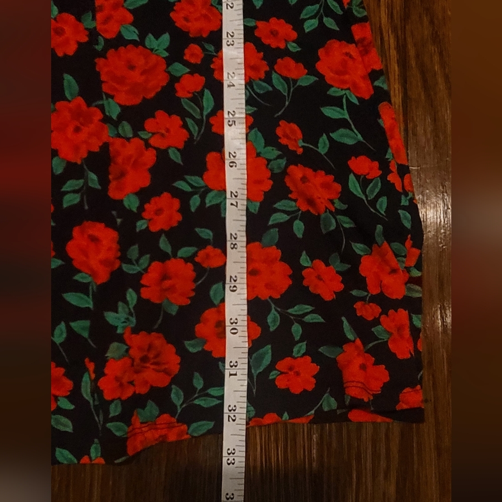 Asos Design Tea Dress Roses - Picture 9 of 10